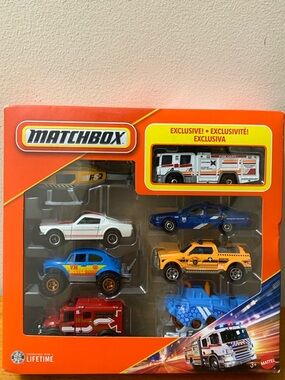 Matchbox 8 Pack - Exclusive Scania P360 Fire Truck (2026 Mix 2)